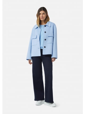 comma Strickpullover langarm in Blau