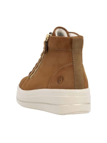 remonte Plateau Stiefeletten in Braun