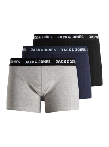 Jack & Jones Retro Short / Pant Anthony in Dunkelblau / schwarz / grau
