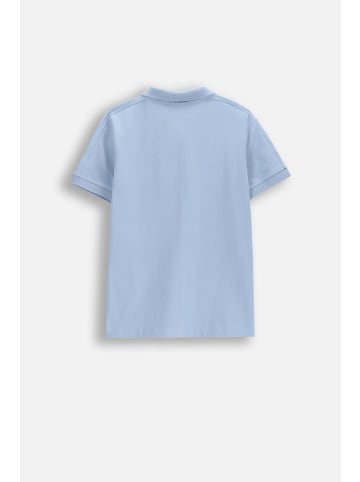 Coccodrillo T-Shirt mit kurzen Ärmeln in blau