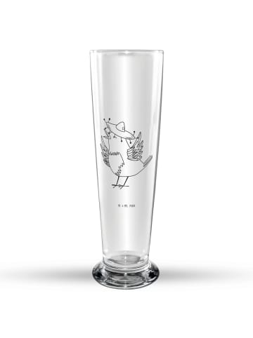 Mr. & Mrs. Panda Bierglas Rabe Sombrero ohne Spruch in Transparent