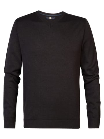 Petrol Industries Feinstrickpullover Plus Size Chugach in Schwarz