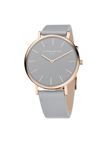 LIEBESKIND BERLIN Armbanduhr The Simple Minimalist in hellgrau