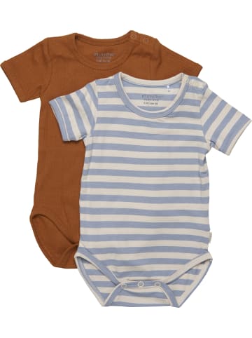 Minymo Kinder Kurzarmbody in Multicolor