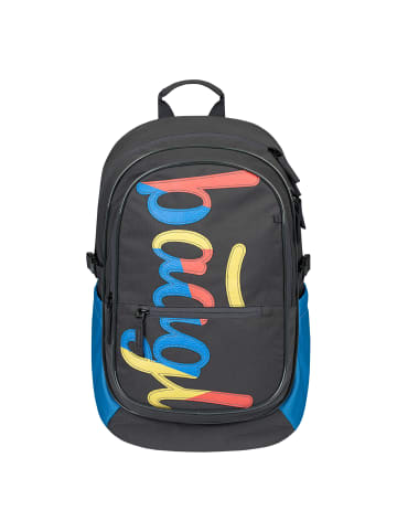 BAAGL Schulrucksack Core in Schwarz Logo mix - 29x43x20cm