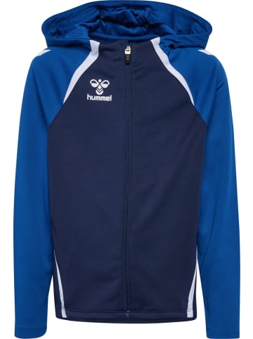 Hummel Kinder Hoodie "Lead 2.0 Zip Hoodie" in Blau