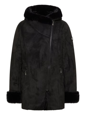 Bruno Banani Lederimitatjacke MDM807 in Schwarz