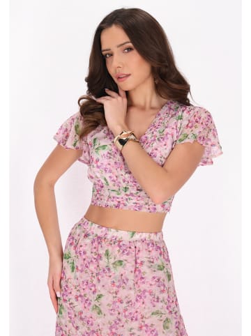 faina Women Blouse in light violet multicolor