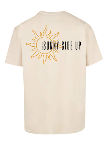 F4NT4STIC Heavy Oversize T-Shirt Sunny side up in sand