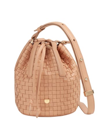 DuDu Filicudi Beuteltasche Leder 14 cm in blush rose