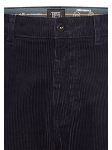 Camel Active Cord Chino Regular Fit in Navyblau