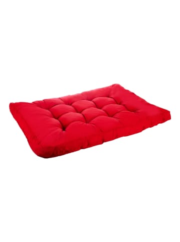 GMD Living Kuschelinsel, Bodenkissen BESTWIG 120 x 80 cm in Farbe Rot