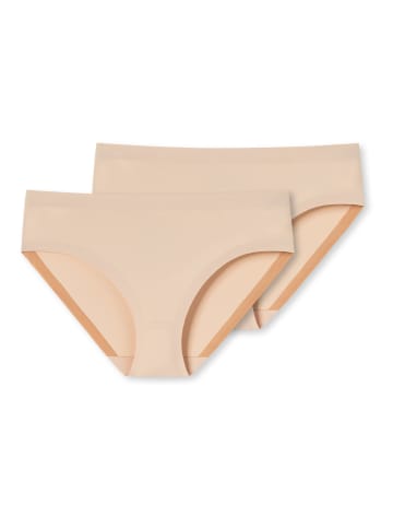 UNCOVER BY SCHIESSER Slip 2er Pack in Nude
