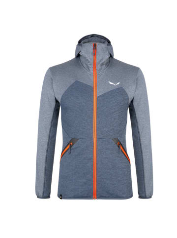 Salewa Melange Midlayer Fleecejacke in Blau