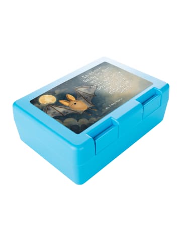 Mr. & Mrs. Panda Brotdose Fledermaus Flügel Design mit Spruch in Weiß