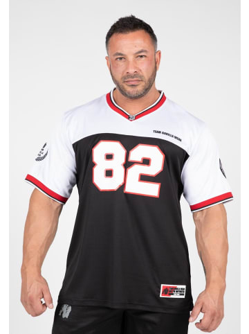 Gorilla Wear Trenton Football Trikot - Schwarz/Weiß