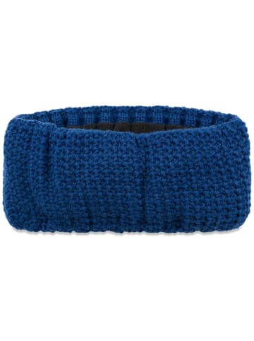 styleBREAKER Häkel Stirnband in Indigo Blau