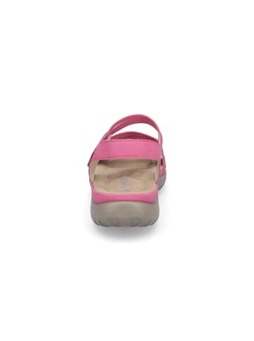 rieker Trekking Sandale in Pink