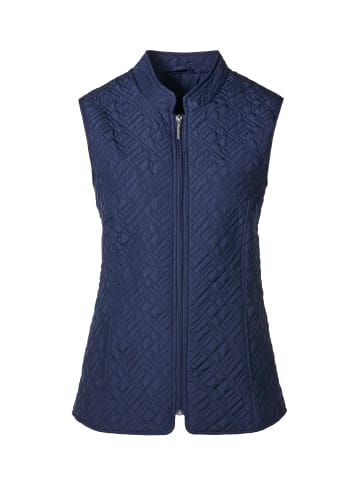 GOLDNER Leicht wattierte Steppweste in marine