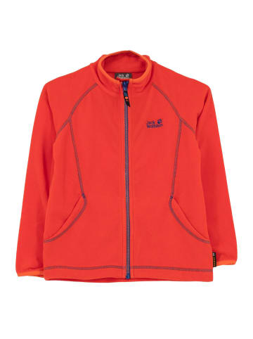 Jack Wolfskin Jacke Woodpecker 3 Fleece in Rot