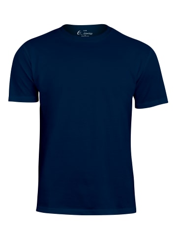 Cotton Prime® T-Shirt Basic O-Neck in Dunkelblau