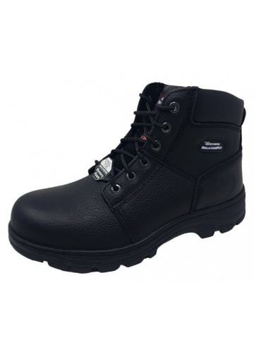 Skechers Footwear Schnürstiefel Work Stahlkappe in Schwarz