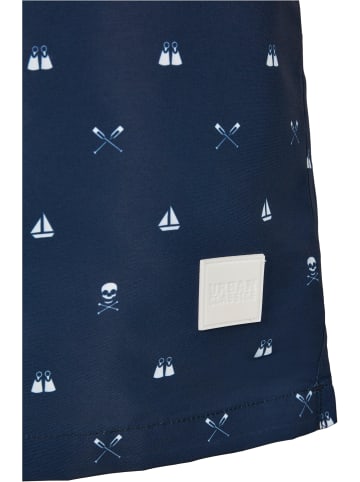 Urban Classics Badeshorts in skullandyacht aop