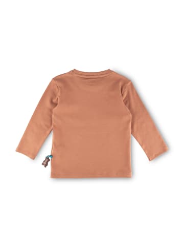 Sigikid Langarmshirt winter animals in braun