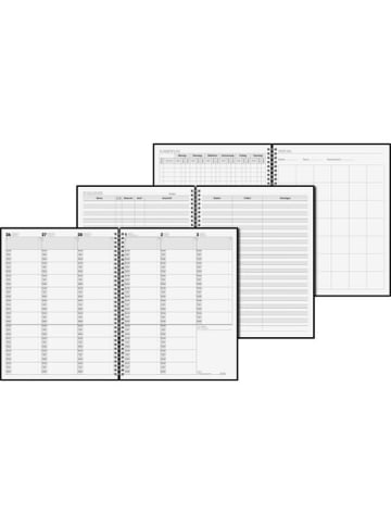 BRUNNEN Lehrerkalender 1 Woche/2 Seiten 2024/2025 ca. A4 23x29,7cm Baladek blau