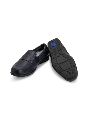 VITAFORM Hirschleder Mokassins in marine