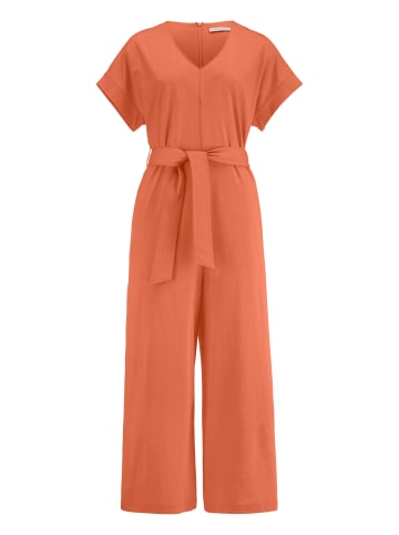 Hessnatur Jersey-Overall in papaya