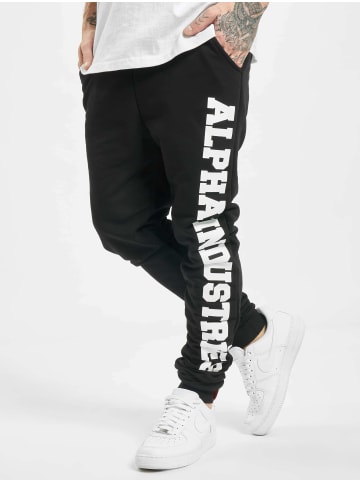 Alpha Industries Jogginghose in black