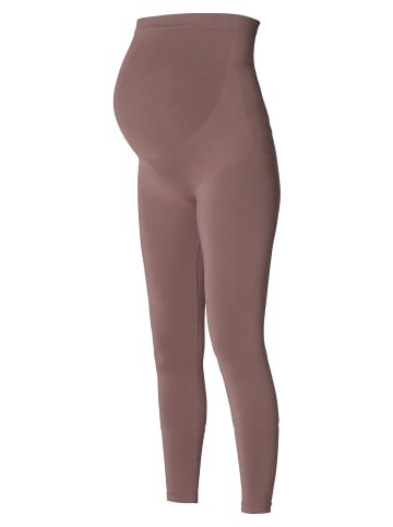 Noppies Umstandslegging Cara Seamless Sensil® in Deep Taupe