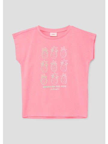 s.Oliver T-Shirt kurzarm in Pink