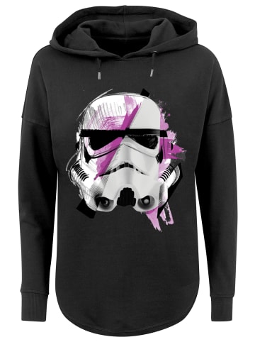F4NT4STIC Oversized Hoodie Star Wars Stormtrooper in schwarz