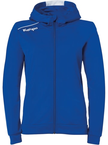 Kempa Trainingsjacke "Player Kapuzenjacke Women" in Blau