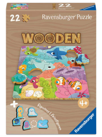 Ravensburger Verlag GmbH Spiel - Kinderpuzzle 22 Teile - Farbenspiel der Meere