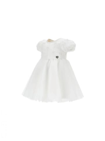 Monnalisa Kleid 73F903 Weiß
