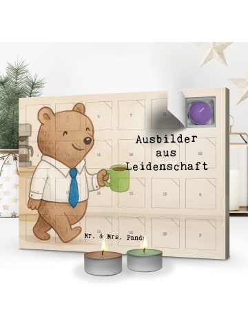 Mr. & Mrs. Panda Adventskalender Ausbilder Leidenschaft Design m... in Weiß