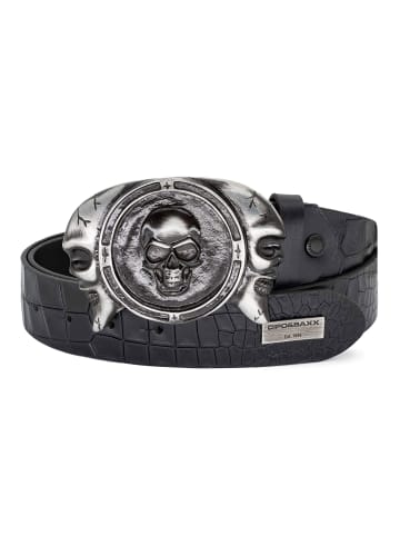 Cipo & Baxx Gürtel  85cm x 4 in Black