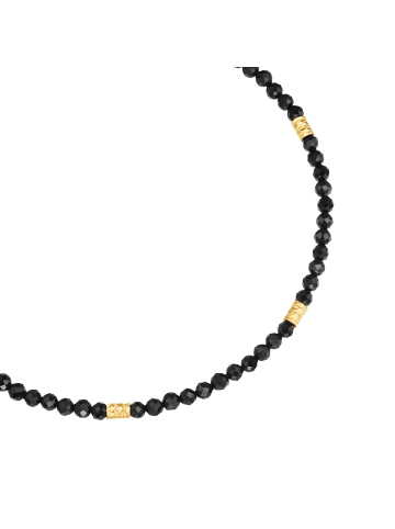 Glanzstücke München Armband aus Sterling Silber mit Spinell in gelbgold