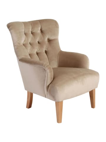 others SESSEL Kaiya Bezug Samtvelours Buche natur / sand