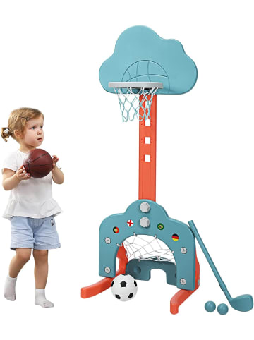 COSTWAY 3 in 1 Basketballständer in Grün