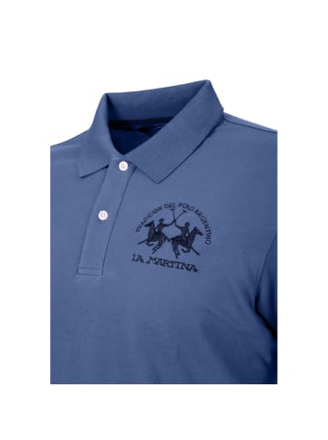 La Martina Poloshirt MCP001 in blau