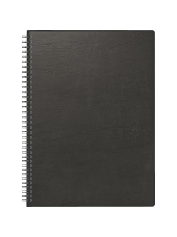 BRUNNEN Buchkalender 781 21x29,7cm 1 Woche/2 Seiten schwarz 2026