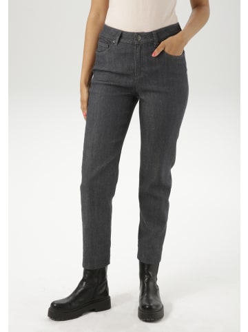 Aniston SELECTED Straight-Jeans in anthra-meliert