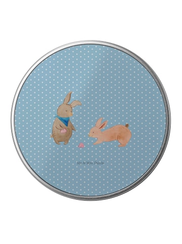 Mr. & Mrs. Panda gebäckdose Hasen Muschel ohne Spruch in Blau Pastell