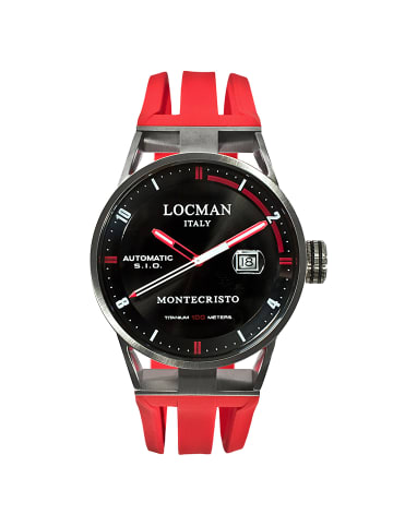 Locman Herrenuhr "Montecristo Classic" in Rot