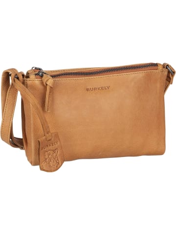 Burkely Umhängetasche Just Jolie Double Zip Crossbody Bag in Cognac