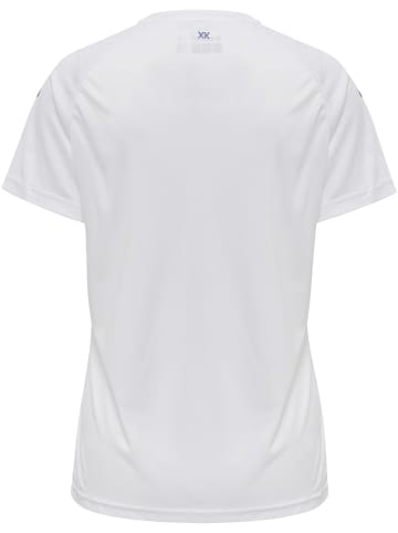 Hummel Hummel T-Shirt Hmlcore Multisport Damen Schnelltrocknend in WHITE/TRUE BLUE